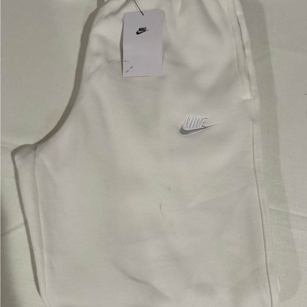Nike Classic White Joggers